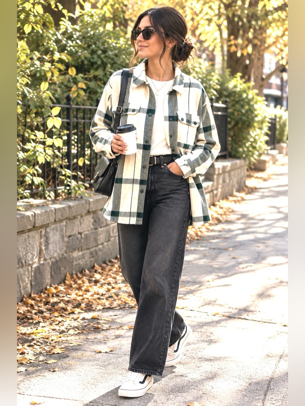 Vans Women’s Plaid Shacket – Size Small